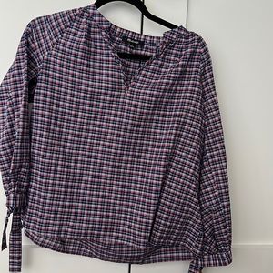 Madewell size small plaid top